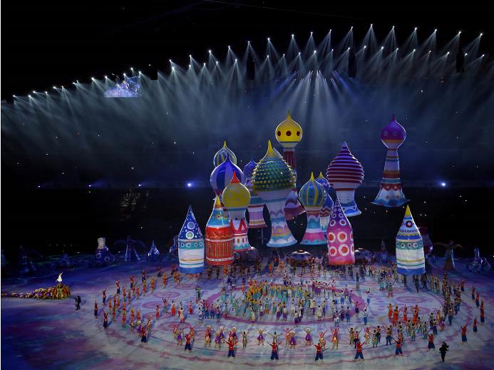 Фотографии с открытия Олимпийских игр в Сочи 2014