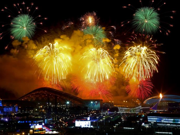 Фотографии с открытия Олимпийских игр в Сочи 2014. Sochi 2014 Opening Ceremony - Finale