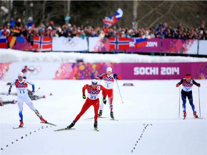 Золото в скиатлоне завоевал швейцарец Дарио Колонья