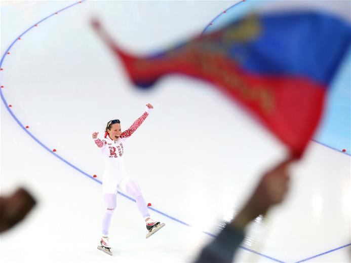 Ольга Граф принесла России первую бронзовую медаль
