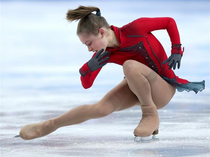Российская фигуристка Юлия Липницкая показала в Сочи наивысший результат 141,51 балла