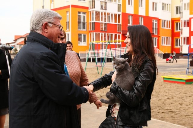 62 человека получили благоустроенное жилье в новостройках комплекса "Европея"