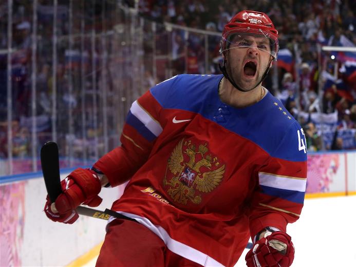 Мужская сборная России по хоккею выиграла матч у сборной Словакии