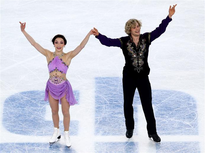 Американские фигуристы Мерил Дэвис и Чарли Уайт завоевали первую золотую медаль США в танцах на льду