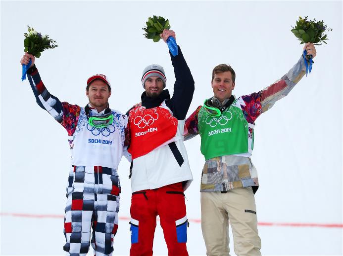 Николай Олюнин из России завоевал Олимпийское серебро в сноуборд-кроссе