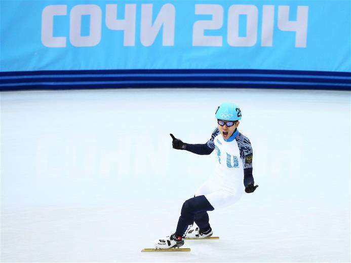 Виктор Ан из России завоевал вторую золотую медаль в шорт-треке