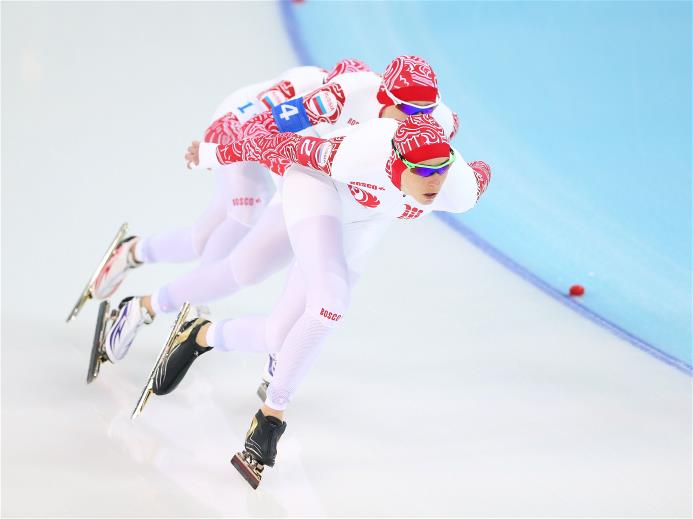 Бронзовую медаль в копилку сборной России принесли Ольга Граф, Екатерина Лобышева и Юлия Скокова