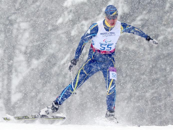 Российские лыжники выиграли десять медалей в спринте на зимней Паралимпиаде в Сочи